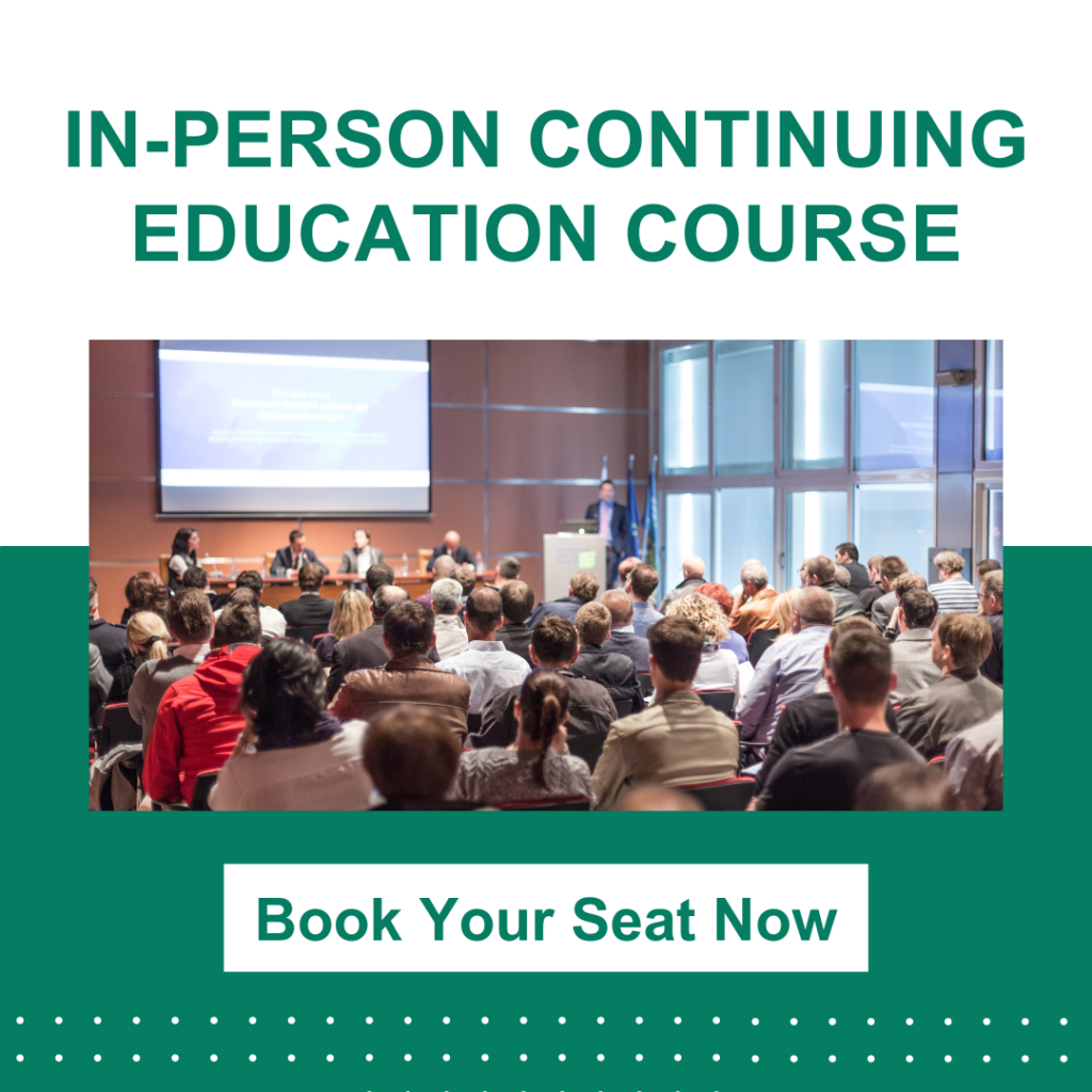 IN-Person Continuing Education Course