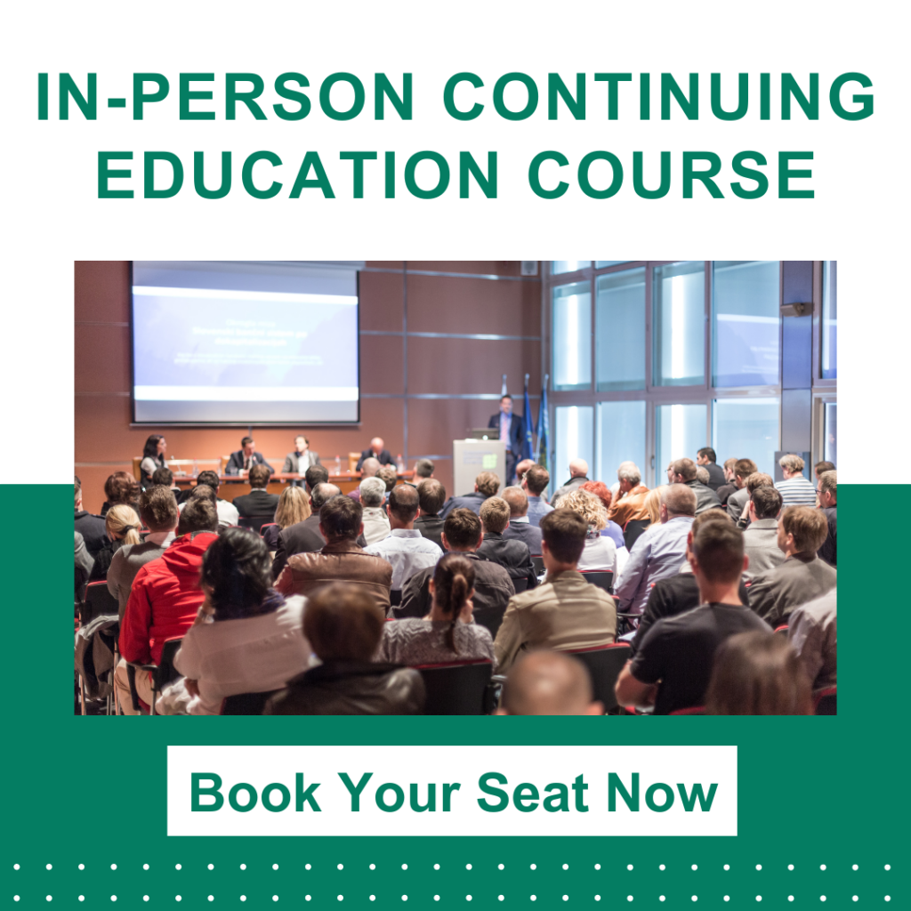 IN- Person Continuing Education Course